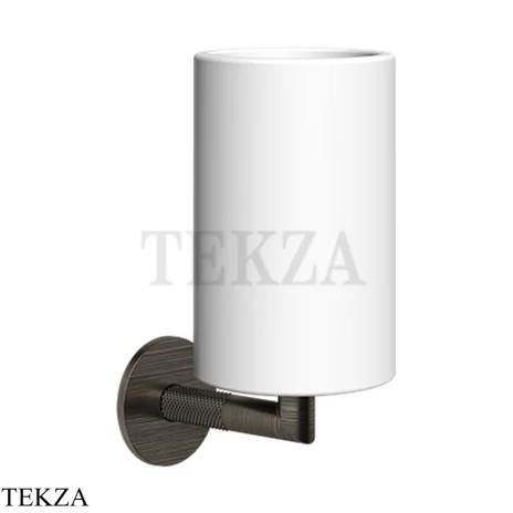 Gessi ANELLO Стакан настенный, композит белый 63707-187, Aged Bronze