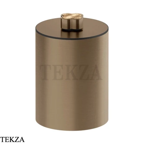 Gessi Ludovica Ведёрко, корзина для мусора с крышкой crystals 76690-761, бронза Coffee