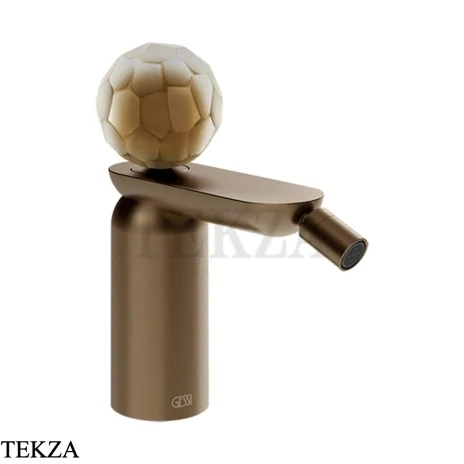 Gessi Perle Смеситель для биде без донного клапана 74468-761, бронза Coffee