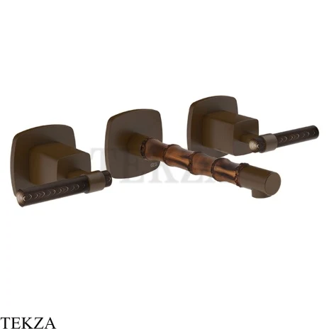 Gessi Jacqueline Смеситель для раковины, внешняя часть 77290-845, бронза Dark Brush