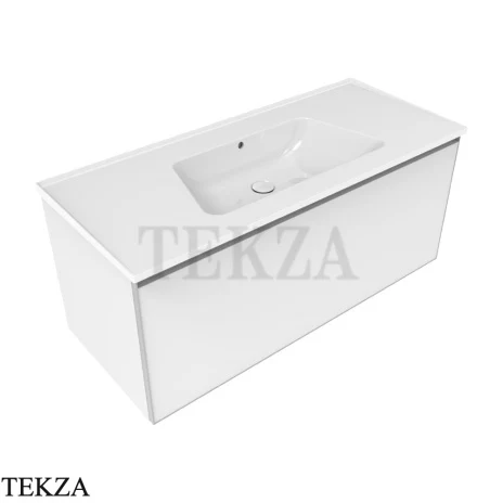 Flaminia Bloom тумба подвесная Cubika без раковины 120×50×50 см, 1 ящик, белый матовый