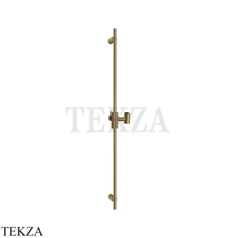 Gessi INGRANAGGIO Штанга для душа с держателем 63585-726, Warm Steel Br. PVD