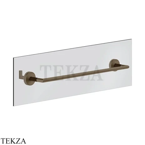 Gessi INGRANAGGIO Полотенцедержатель для крепления на стекло, 45 см 63926-761, Coffee Bronze Br. PVD