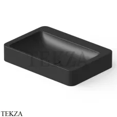 Dea Design Washbasins Раковина настольная 60х41 Solid Surface DD9025 600 16, Black №16