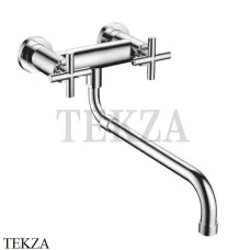 Dornbracht TARA Смеситель для кухни на стену двухвентильный 31151892-00, хром глянец