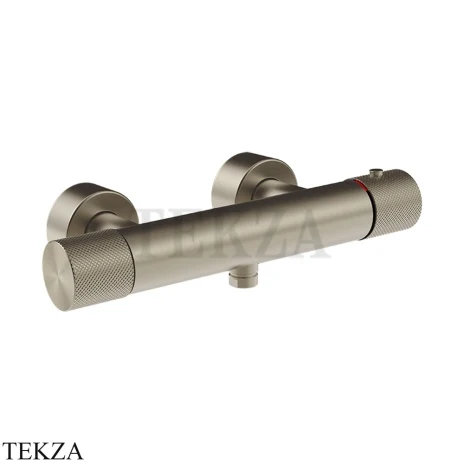 Gessi Habito DIAMANTATO Смеситель термостатический для душа 70633-149, Finox Brushed Nickel