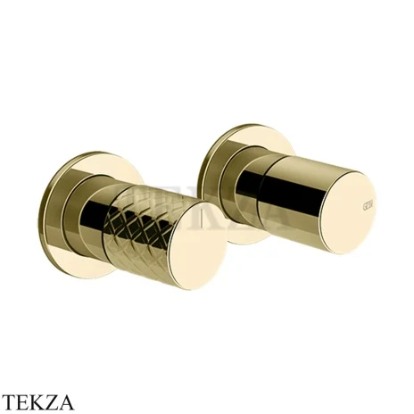 Gessi Habito INTRECCIO Смеситель для душа с переключателем 2 потока ванна-душ 70179-710, Brass PVD