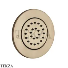 Gessi INCISO SHOWER Боковая форсунка поворотная, внешняя часть 32982-726, Warm Bronze Br.