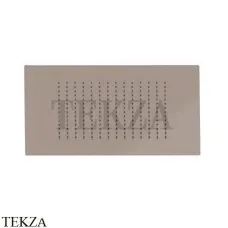 Newform Душевая лейка квадрат, стальная с дождевой струей 683.M0.075, Copper Glossy