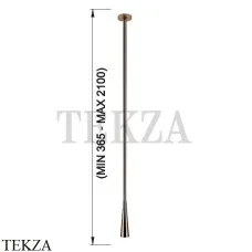 Gessi CONO Излив для раковины потолочный под размер 45199-030, Copper глянец (снято с производства)