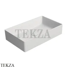 GSI Kube X Раковина накладная 60х37, без перелива 945309, белый матовый