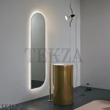 Antonio Lupi USB USB50108 Зеркало с блестящей кромкой без подсветки, на раме
