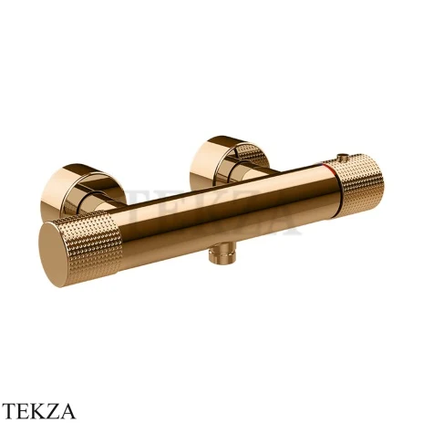 Gessi Habito CESELLO Смеситель термостатический для душа 70433-735, Warm Bronze PVD