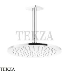 Gessi RILIEVO Потолочная душевая лейка D25 с кронштейном 59152-279, белый матовый