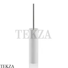 Decor Walther Stone White SBG Туалетный ершик напольный 0970855, белый матовый-stainless steel