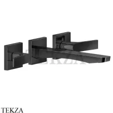 Gessi RILIEVO Смеситель для раковины на 3 отверстия, внешняя часть 59090-706, Black Metal