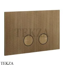 Gessi DIAMANTATO Клавиша смыва для инсталляции Geberit Sigma 8 и Sigma 12, 54681-713, Antique Brass