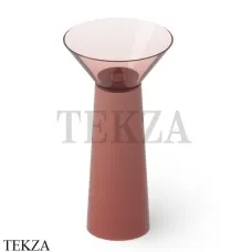 Dea Design Pedestal Basin Раковина напольная Glasstech DD2022 480 R5, Pomegranate R5