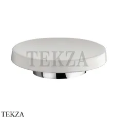 Bagno & Associati Carmen Мыльница настольная, керамика белая CR 722 51, хром глянец