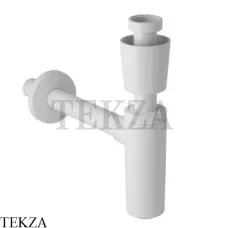 Geberit Сифон бутылочный для раковины пластик 151.034.11.1, белый глянец