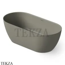 Dea Design Edge Ванна отдельностоящая овальная 150x75 Solid Surface DD8670 1500 4, Light Grey №4