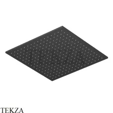 Zucchetti Верхняя душевая лейка 40х40 для кронштейна Z94270.P81, brushed total black PVD