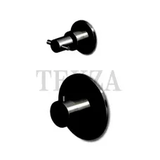 Zucchetti Helm Термостат для душа на 2 потока, внешняя часть ZH5646.XP81, brushed total black PVD