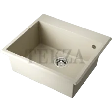 Omoikiri Tedori 57 Кухонная мойка Tetogranit прямоугольная 4993981 ваниль