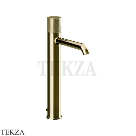 Gessi Habito DIAMANTATO Смеситель для раковины высокий, с донным клапаном 70603-710, Brass PVD