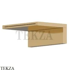 Newform Cascate Излив настенный водопад-каскадный 205.61.020, PVD Glossy Gold