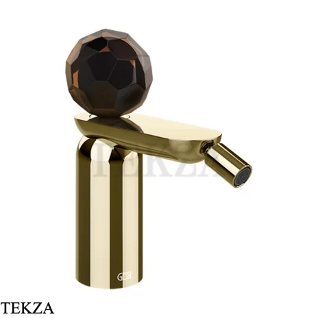 Gessi Perle Смеситель для биде без донного клапана 74268-710, шампань глянец