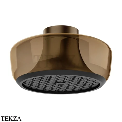 Gessi Haute Culture Shower Потолочная душевая лейка со светодиодной подсветкой 57400-761, бронза Coffee