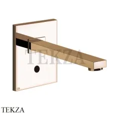 Gessi Rettangolo Смеситель электронный для раковины, внешняя часть 20130-735, Warm Bronze