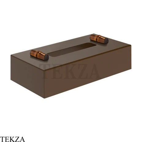Gessi Jacqueline Дозатор для салфеток настольный 77571-845, бронза Dark Brush
