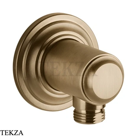 Gessi VENTI20 Вывод воды для душевого шланга 65169-726, Warm Steel Br. PVD