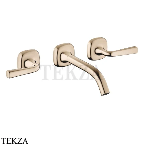 Dornbracht COYA Смеситель для раковины на 3 отв. 190, внешняя часть 36712414-47, Champagne (22kt Gold)