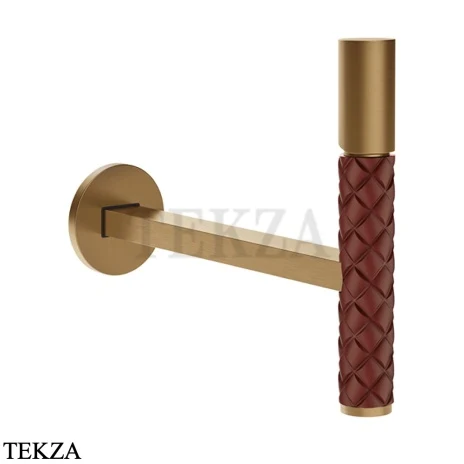 Gessi Pelle Tresse Смеситель для раковины, внешняя часть 78688-431, Red Cherry/ Bronze Br. PVD
