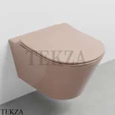 Cielo Mare Унитаз подвесной без ободка 2.0.1, сиденье микролифт, MRVSK NI, Ninfea