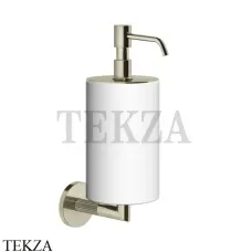 Gessi INGRANAGGIO Дозатор для жидкого мыла настенный белый 63813-720, Nickel PVD