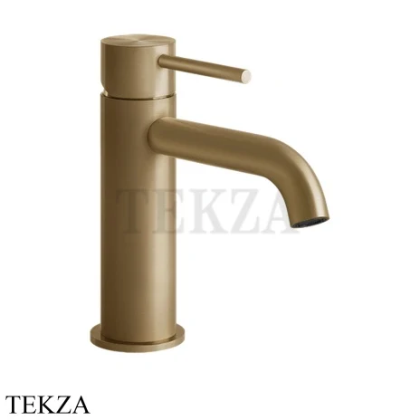 Gessi 316 FLESSA Смеситель для раковины, без сливного гарнитура 54002-726, Warm Steel Brushed PVD