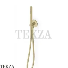 Zucchetti Helm Душевой гарнитур, ручной душ стержневой Z93929.XP31, brushed british gold PVD