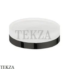 Colombo Mini Мыльница настольная, стекло матовое B5240.GM, графит шлифованный Colombo Mini Мыльница настольная, стекло матовое B5240.GM, графит шлифованный