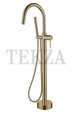 Boheme Uno Смеситель для ванны напольный, комплект с встройкой Uno 469-BR BRONZE