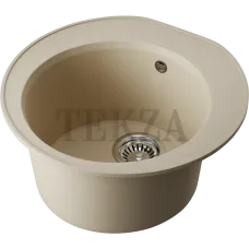 Omoikiri Miya 50-R Кухонная мойка Tetogranit круглая 4993508 шампань