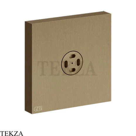 Gessi Rettangolo shower BODY JETS Боковая форсунка с распылителем 32979-791, Deep Bronze Brushed PVD