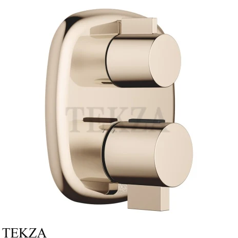 Dornbracht COYA Термостат для душа 1 поток, внешняя часть 36425404-47, Champagne (золото 22 т)