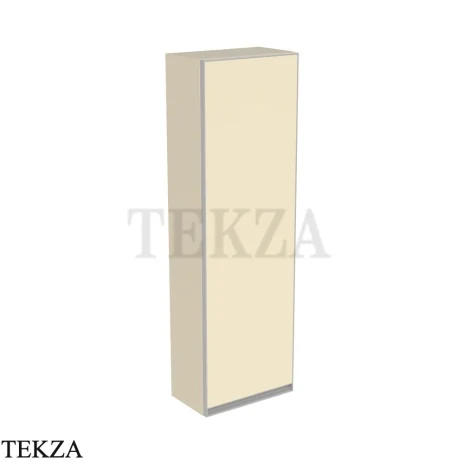 Flaminia Cubika шкаф-пенал подвесной 35×20,8×112,5 см, 1 дверца, бежевый Juta матовый
