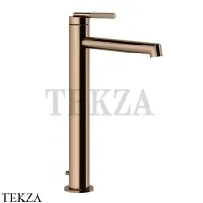 Gessi INGRANAGGIO Смеситель для раковины длинный, с донным клапаном 63505-030, Copper
