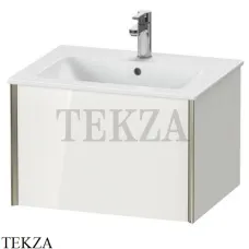 Duravit XViu Тумба подвесная под раковину ME by Starck XV40250B118, 1 выдвижной ящик, белый матовый