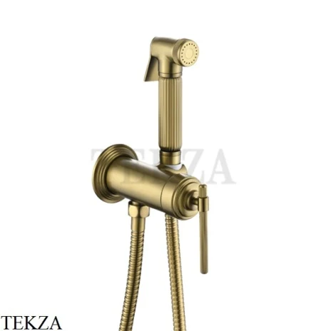 Boheme ETERNA Гигиенический душ в комплекте со смесителем 177-MG, Matt Gold